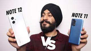 Redmi Note 12 vs Redmi Note 11 *FULL COMPARISON* Camera, Display & More