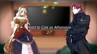 •Rus/Us• реакция ясгу на будущую жизнь Кэйла / totcf react to Cale as  Athanasia  2/?