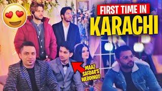 FIRST TIME IN KARACHI - MAAZ SAFDAR KI SHAADI  - MRJAYPLAYS