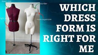 Which dress form should you buy? Unboxing The Shop Company's 3/4 body dress form