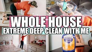 WHOLE HOUSE CLEANING ROUTINE-ENTIRE HOUSE CLEANING MOTIVATION-CLEAN WITH ME 2020- CLEANING MUSIC
