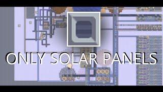 Can I Survive in Mindustry with ONLY SOLAR POWER?