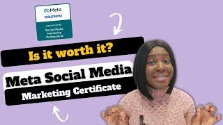 Is the Meta Social Media Marketing Certificate worth it?