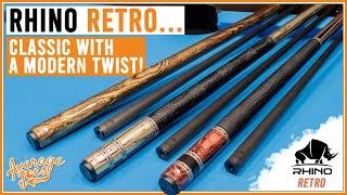 RHINO RETRO - Classic with a Modern Twist! | FULL POOL CUE REVIEW!