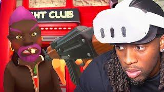 Kai Cenat Plays Night Club Security On VR!