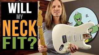 Will a Warmoth Replacement Neck Fit my Fender® Body?