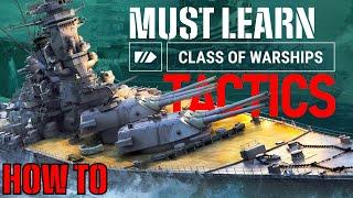 Every Battleship Player Should Learn These Tactics | HOW TO | World of Warships Legends