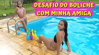 DESAFIO DA PISCINA//BRINCADEIRA  MUITO DIVERTIDA ENTRE AS AMIGAS 