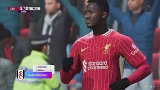 FC 25 Player Career Liverpool VS Fulham Premier League Season 2024 EP19