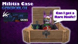 Counter Blox Militia Case 'Rare Knife Challenge' #4 Log # 30 | Roblox
