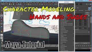 Character Modeling [Hands and Shoes]  | Rees3D.com