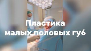 Интимная пластика - пластика малых половых губ