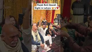 Rajab Butt Qawali Night in Lahore️ #viralvideo #youtubeshorts #shorts ​⁠@rajabbutt94