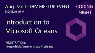 Introduction to Microsoft Orleans