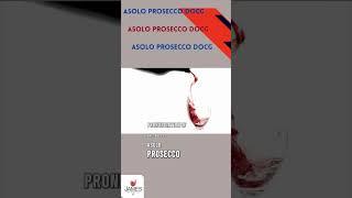 Italian DOC + DOCGs:  Asolo Prosecco DOCG #asolo #prosecco #docg #shorts