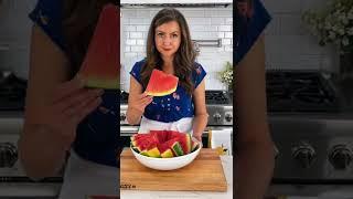 Stop Cutting Watermelon Wrong!  Here's the Right Way. #shorts