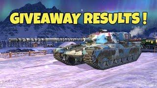 WOTB: Armoured-Pantz / Pantoufleee Giveaway Winners Announcement !