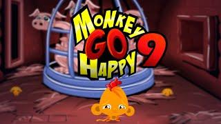 Игра "Счастливая Обезьянка 9" (Monkey GO Happy 9) - прохождение