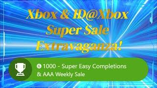  Xbox & ID@Xbox Super Sale Extravaganza! Triple A to Quick Completions | Don't Miss These Deals! 