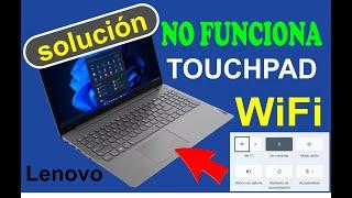 No funciona el touchpad ni el wifi en mi laptop al formatear o instalar Windows 11 y 10  SOLUCIÓN