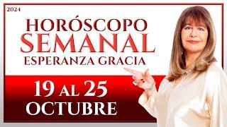 HORÓSCOPO DEL 19 AL 25 DE OCTUBRE 2024 | ESPERANZA GRACIA