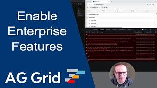 Quickstart Tutorial for  AG Grid Enterprise