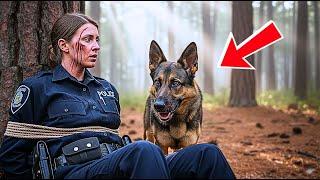 A K9 Dog Found a Female Officer Bound in the Forest — What He Did Next Turned the Tide of Justice