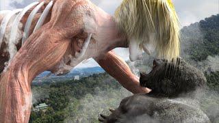 King kong VS AOT Founding Titan Ymir fritz