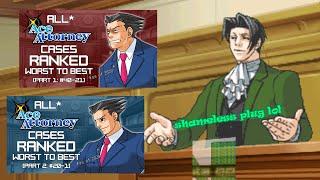 My brother and I did a video ranking & reviewing all 40 Ace Attorney cases.