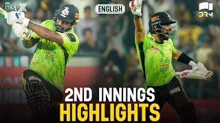 2nd Innings Highlights | Quetta Gladiators vs Lahore Qalandars | Match 34 | HBL PSL X | M3O1K