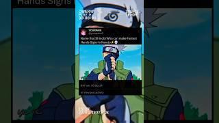 Kakashi vs All Shinobi Hands Signs ️#kakashi#naruto#narutoshippuden#anime#animeedit