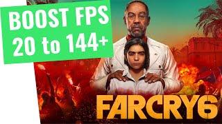 Far Cry 6 - How to BOOST FPS and Increase Performance on any PC