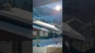 Switzerland || Swiss Alps || Dream AirBnB - Skiing resort #viralvideo #switzerland #swissalps