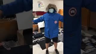 Полный обзор на куртку Canada goose,Канада гучи Пуховики, бизнес с Китая, товары с Китая