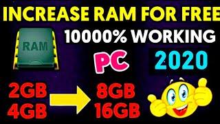 How to Double Your RAM For Free,How to Increase ram in Laptop or PC For free,any windows 7/8/10 2022