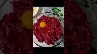 Ground meat bread toast!#shorts #cooking #food #recipe