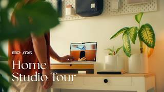 Inside UX Designer’s Home Studio | Desk Setup Tour + Tips | Vlog 06