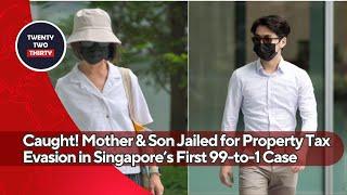 Caught! Mother & Son Jailed for Property Tax Evasion in Singapore’s First 99-to-1 Case