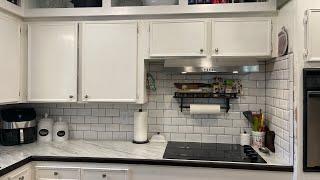 DIY Kitchen and Backsplash Remodel