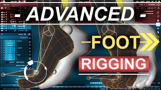 Blender 2.82 : Advanced Foot Pivot IK Rig (In 60 Seconds~!)