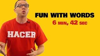Fun with Words! (Spanish vocab)