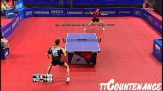 European Championships: Dimitrij Ovtcharov-Adrien Mattenet