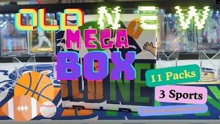 The Mega Old New Box - Retro and Current Sports Card Packs