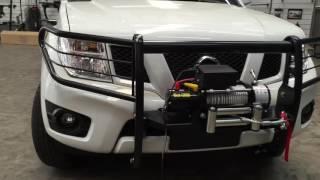 Nissan Frontier - Parachoque de Impulsão com Guincho - Dk136 Acessórios