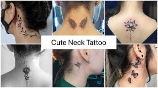 BACK NECK TATTOOS FOR GIRLS 2023 | CUTE NECK TATTOO IDEAS FOR LADIES | WOMEN’S TATTOO IDEAS #viral