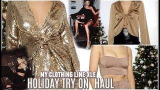 HOLIDAY TRY ON HAUL! XLE DROP 3! | Lauren Elizabeth