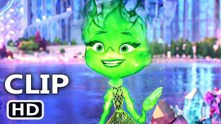 ELEMENTAL "Ember Turns Green" Scene (2023) Pixar Animated Movie