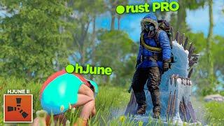 i hired a RUST PRO to duo on a clan server...
