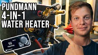 Pundmann CombiBOIL HOT WATER Heater | 4 in 1: Hot Air, Calorfier, 240v, 12v Installation & Test