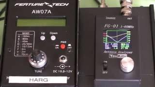 Feature Tech AW07A And You Kits FG-01 Antenna Analysers